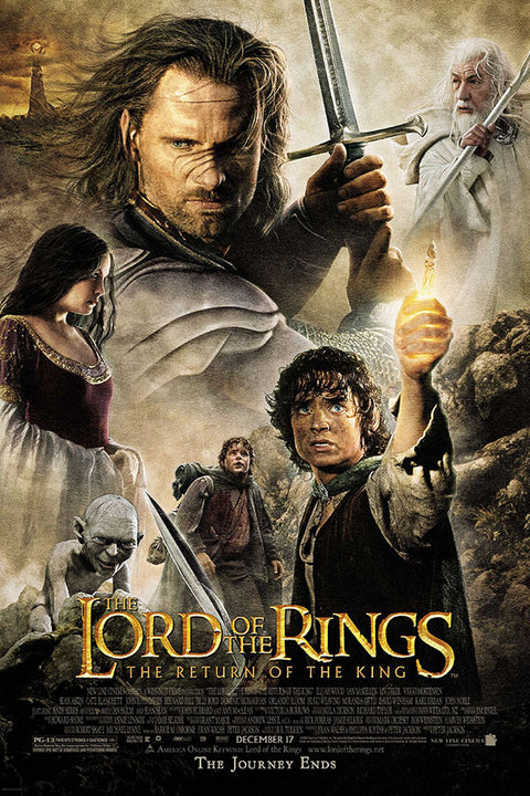 Poster  O Senhor dos Anéis: O Retorno do Rei - The Lord of the Rings: The Return of the King - Filmes