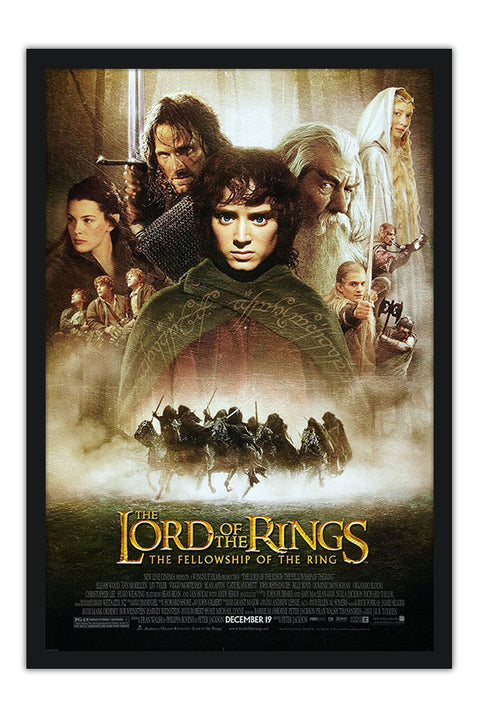 Poster  Senhor Dos Aneis: A Sociedade do Anel - Lord Of The Rings: The Fellowship of the Ring - Filmes