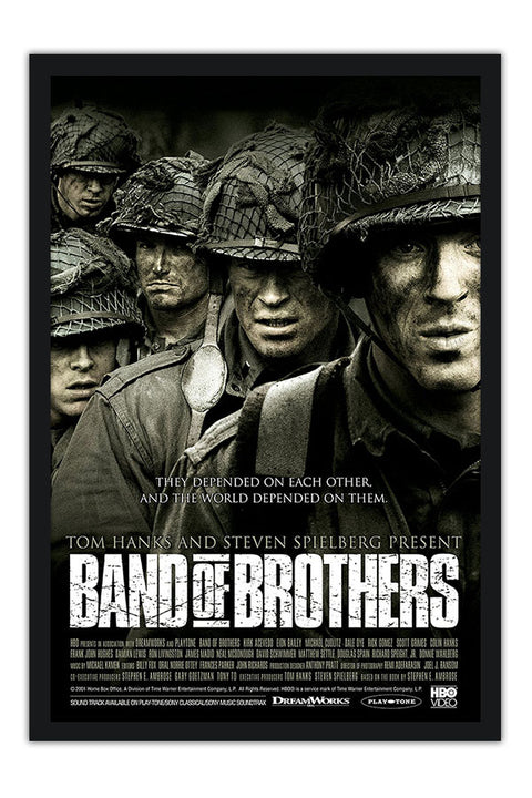 Poster Band Of Brothers - Irmãos De Guerra - Séries