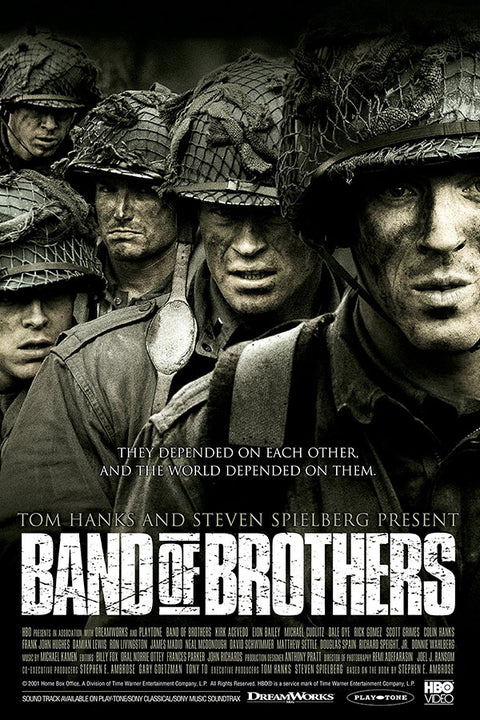 Poster Band Of Brothers - Irmãos De Guerra - Séries