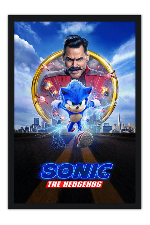 Poster Sonic The Hedgehog - Filmes