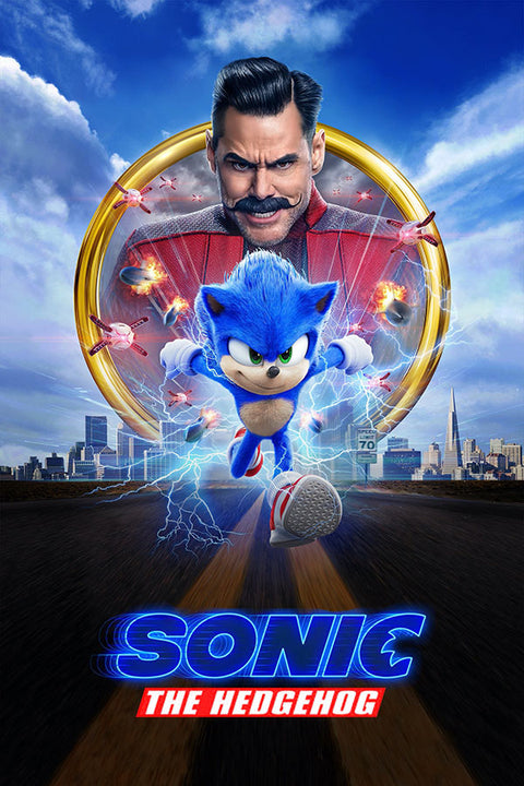 Poster Sonic The Hedgehog - Filmes