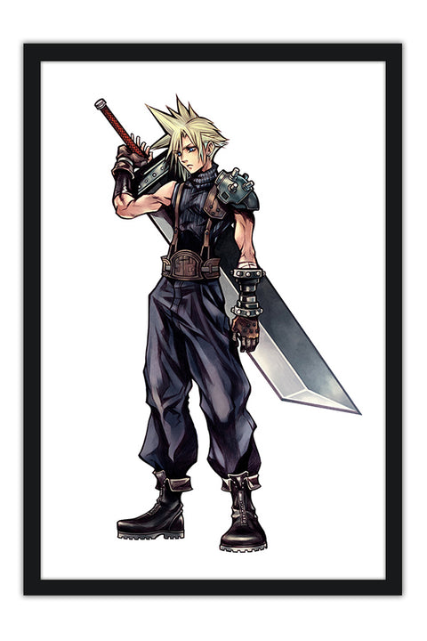 Poster Dissidia Final Fantasy - Cloud - Games