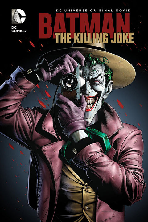 Poster Coringa - Joker - Batman The Killing Joke - Capas de Quadrinhos - DC Comics 