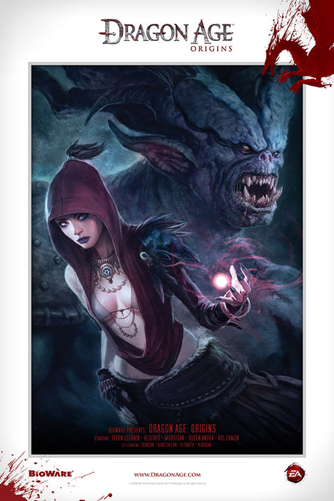 Poster Dragon Age Origins - Games