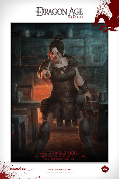 Poster Dragon Age Origins - Games