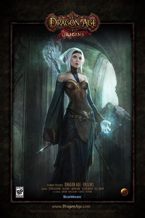 Poster Dragon Age Origins - Games