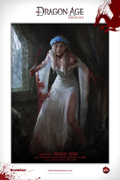 Poster Dragon Age Origins - Games