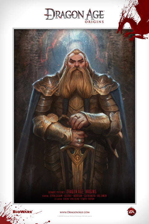 Poster Dragon Age Origins - Games