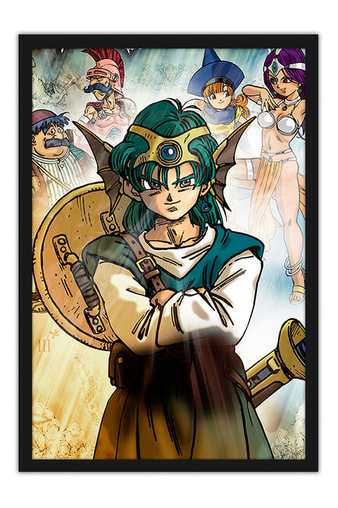 Poster Dragon Quest IV - Games