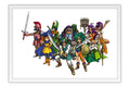 Poster Dragon Quest IV - Games