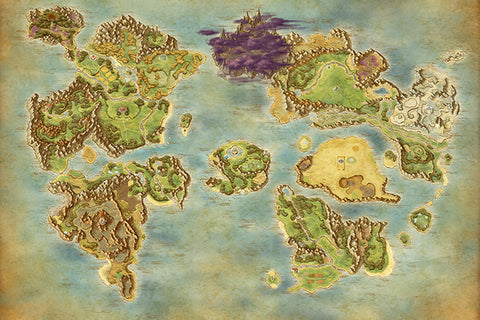 Poster Dragon Quest IX - Games