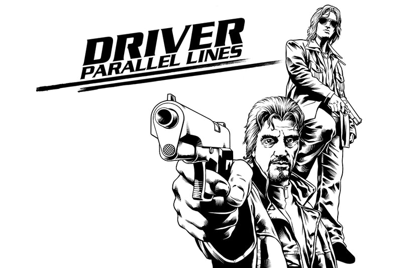 Poster Driver Parallel Lines - Games