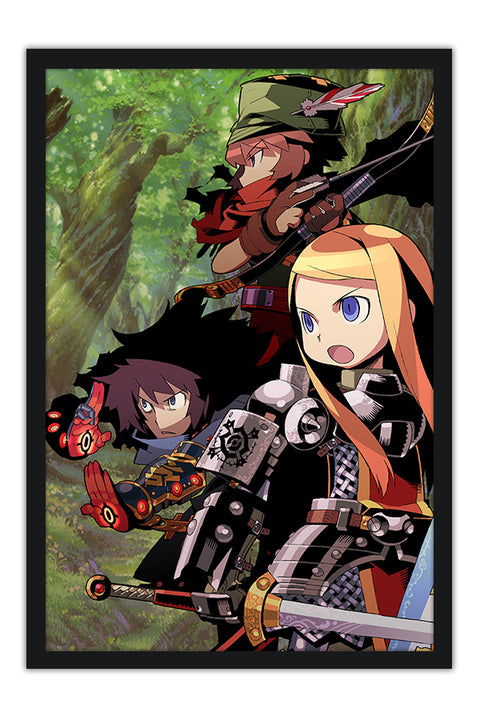 Poster Etrian Odyssey - Games