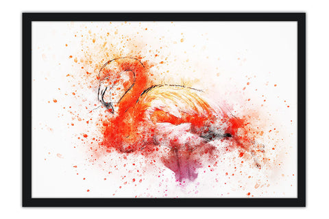 Poster Flamingo - Animais