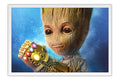 Poster Baby Groot - Guardians Of The Galaxy - Guardiões Da Galaxia - Filmes 