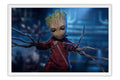 Poster Baby Groot - Guardians Of The Galaxy - Guardiões Da Galaxia - Filmes 