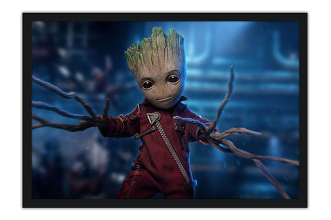 Poster Baby Groot - Guardians Of The Galaxy - Guardiões Da Galaxia - Filmes 