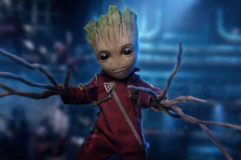Poster Baby Groot - Guardians Of The Galaxy - Guardiões Da Galaxia - Filmes 