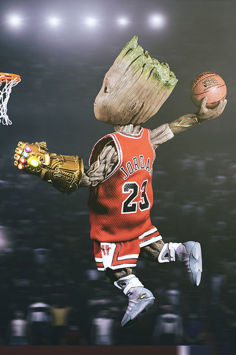 Poster Baby Groot - Guardians Of The Galaxy - Guardiões Da Galaxia - Filmes 