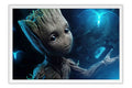 Poster Baby Groot - Guardians Of The Galaxy - Guardiões Da Galaxia - Filmes 