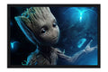 Poster Baby Groot - Guardians Of The Galaxy - Guardiões Da Galaxia - Filmes 