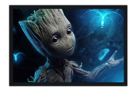 Poster Baby Groot - Guardians Of The Galaxy - Guardiões Da Galaxia - Filmes 