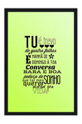 Poster Tu é Trevo De Quatro Folhas - Frases