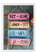 Poster Paz Na Alma - Frases
