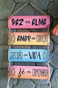 Poster Paz Na Alma - Frases