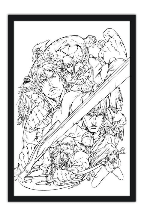 Poster Final Fight Double Impact - Games