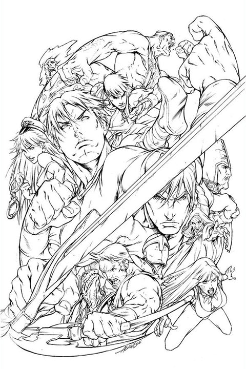Poster Final Fight Double Impact - Games