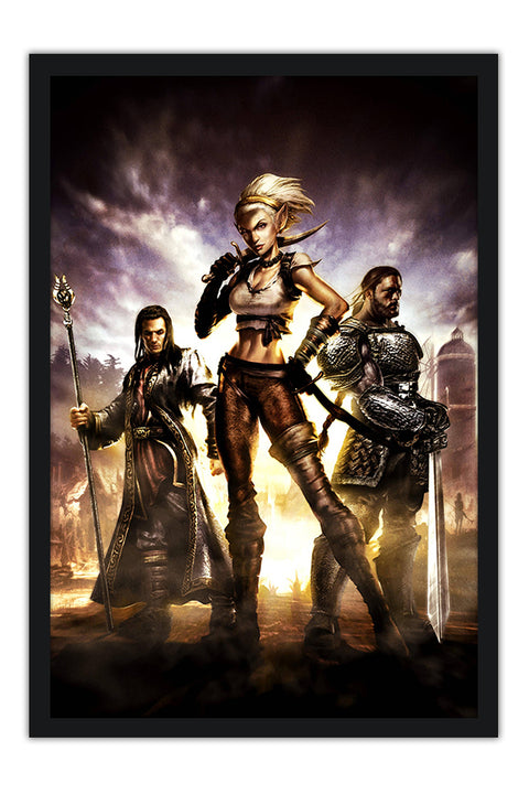 Poster Forgotten Realms Demon Stone - Games