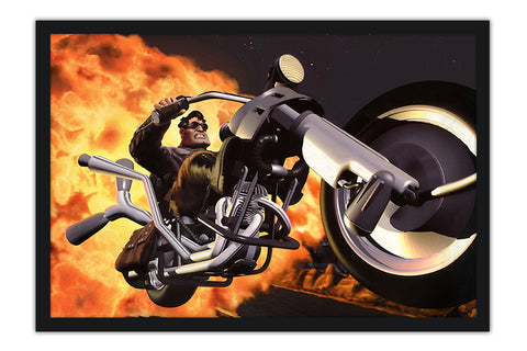 Poster Full Throttle - Games