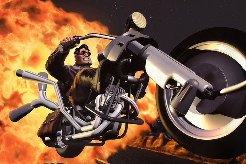 Poster Full Throttle - Games
