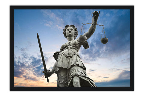 Poster Direito - Justiça - Advocacia - Law - Profissões