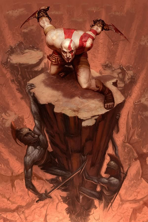 Poster God Of War - Games