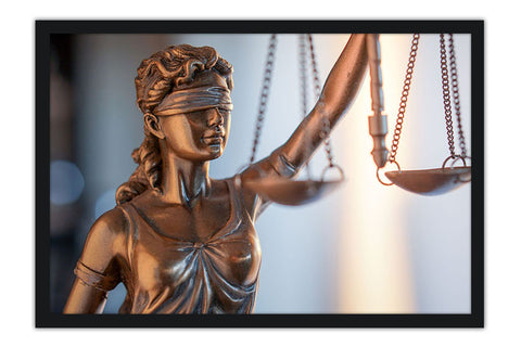 Poster Direito - Justiça - Advocacia - Law - Profissões
