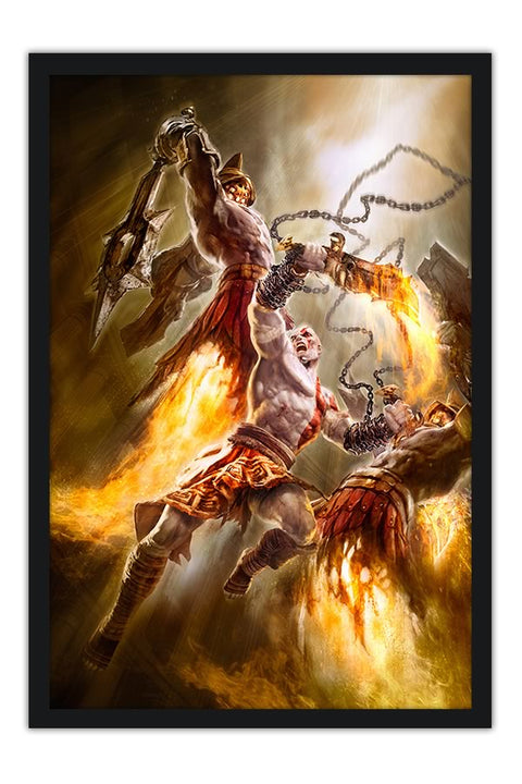 Poster God Of War Chains Of Olympus - Games