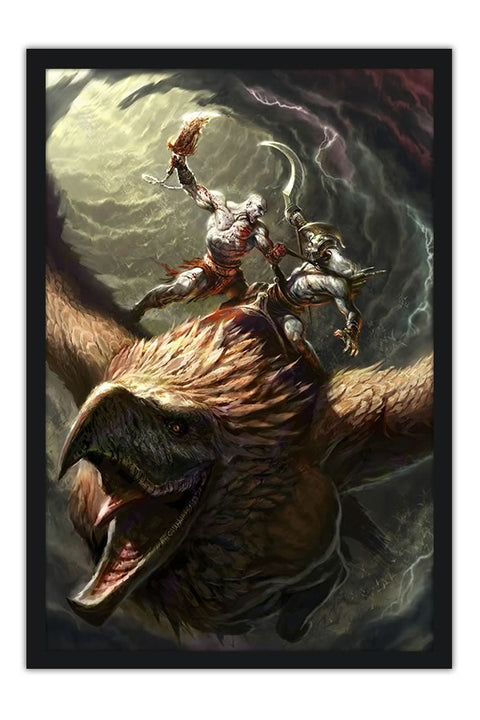Poster God Of War II - Games