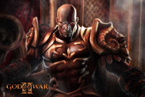 Poster God Of War II - Games