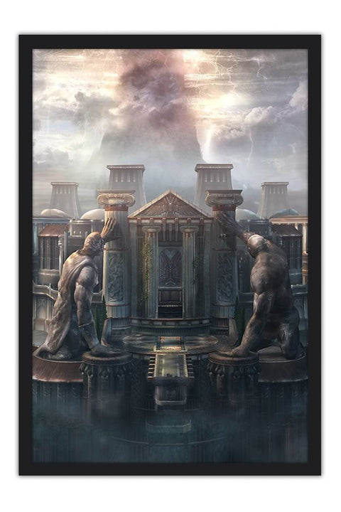 Poster God Of War II - Games