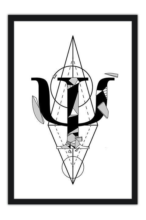 Poster Psicologia – Psychology - Profissões
