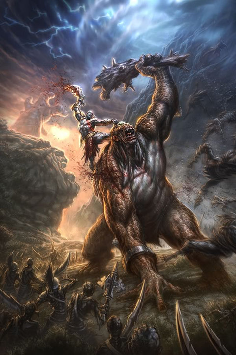 Poster God Of War III - Games