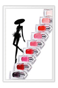Poster Salão De Beleza – Manicure – Unhas – Cabelo - Cílios - Esmalte – Beauty – Salon - Profissões