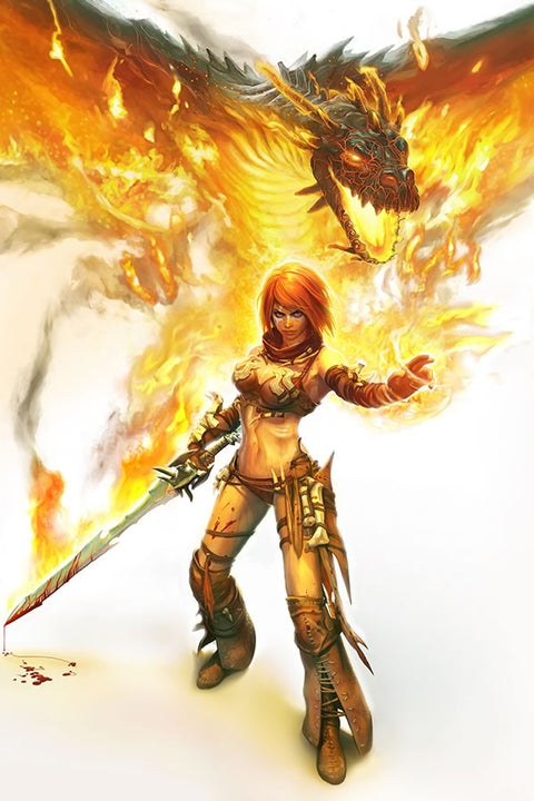 Poster Golden Axe Beast Rider - Games