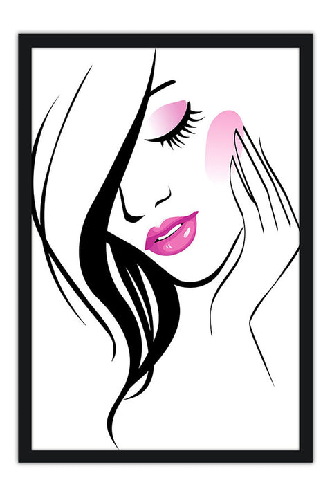 Poster Salão De Beleza – Manicure – Unhas – Cabelo - Cílios - Esmalte – Beauty – Salon - Profissões