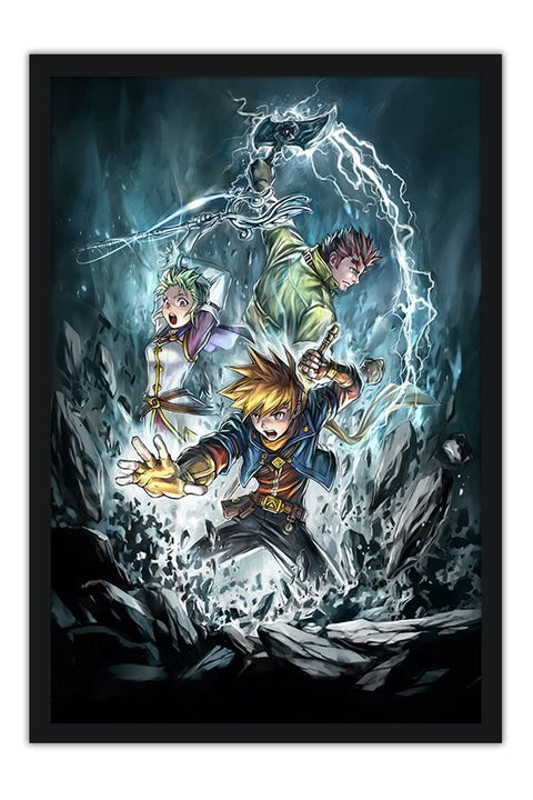 Poster Golden Sun Ds - Games
