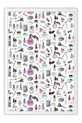 Poster Salão De Beleza – Manicure – Unhas – Cabelo - Cílios - Esmalte – Beauty – Salon - Profissões