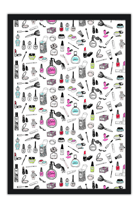 Poster Salão De Beleza – Manicure – Unhas – Cabelo - Cílios - Esmalte – Beauty – Salon - Profissões